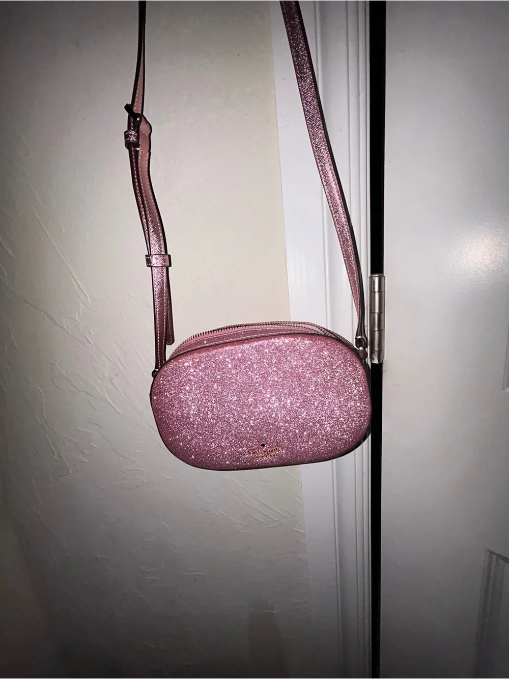 kate spade Glitter Crossbody Bag in Pink